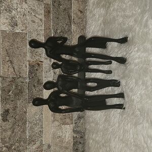 Metal Art Sculpture Décor "FAMILY" Abstract  Family Sculpture 9×9